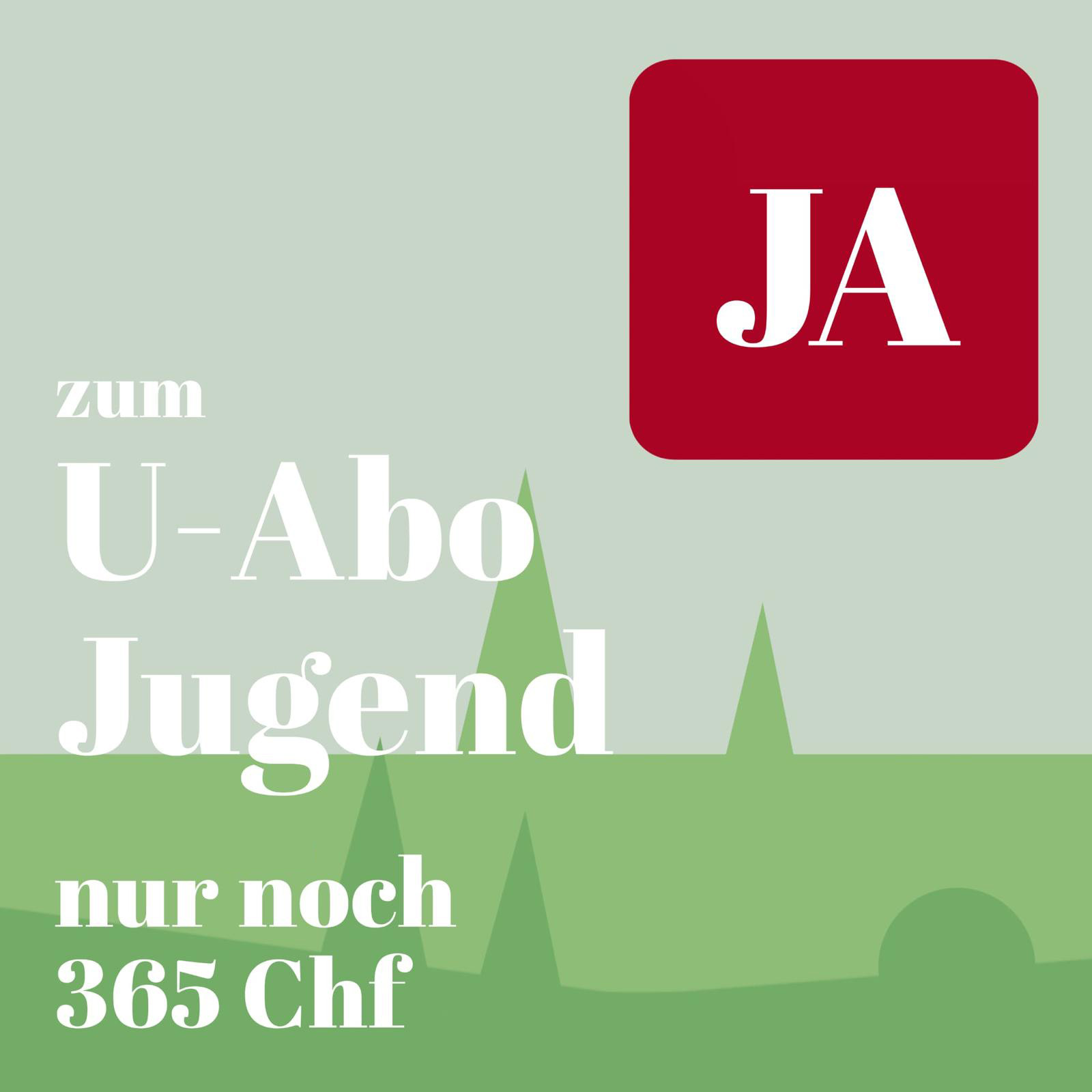 Initiative JA zum U-Abo Jugend für nur noch CHF 365